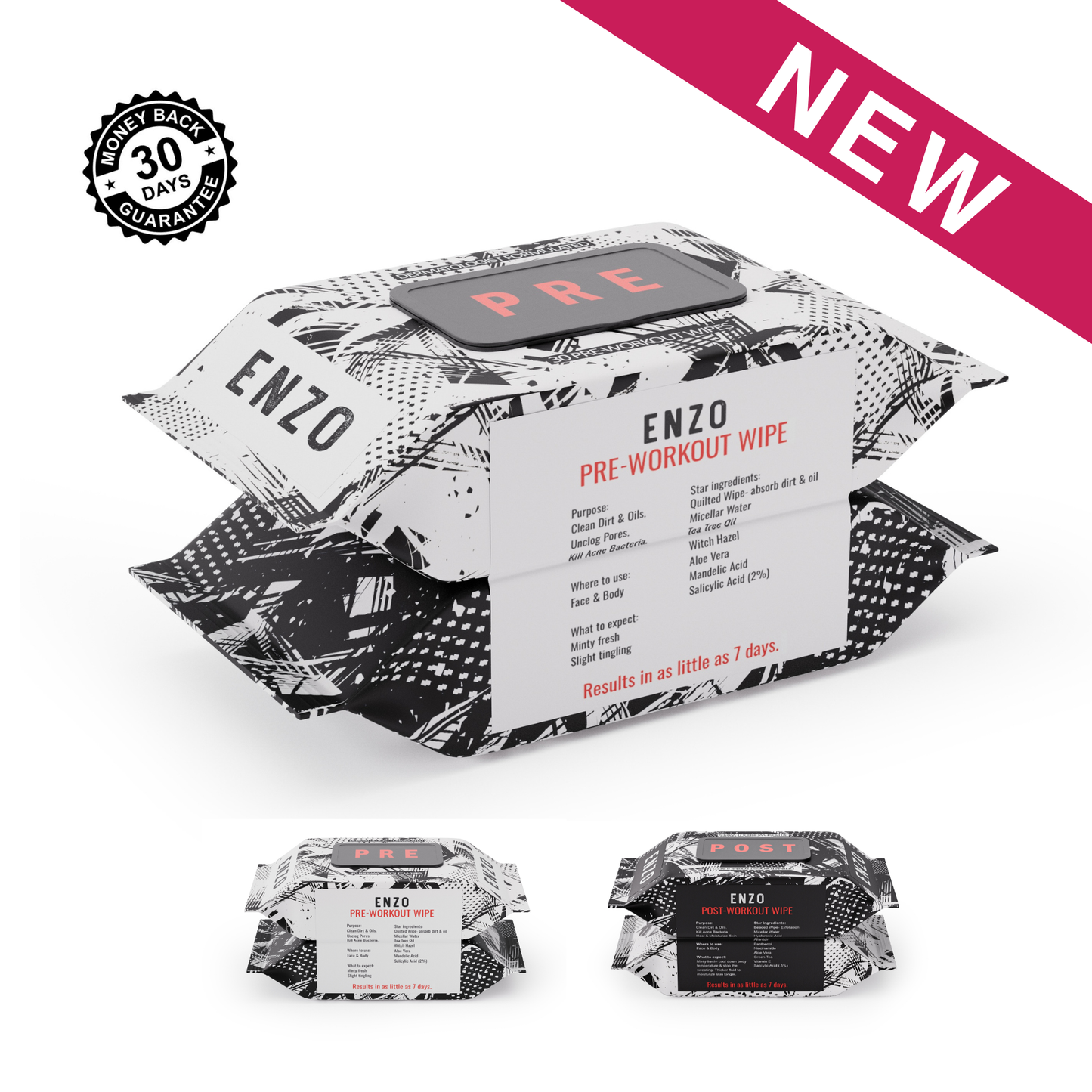 Pre-workout Wipes