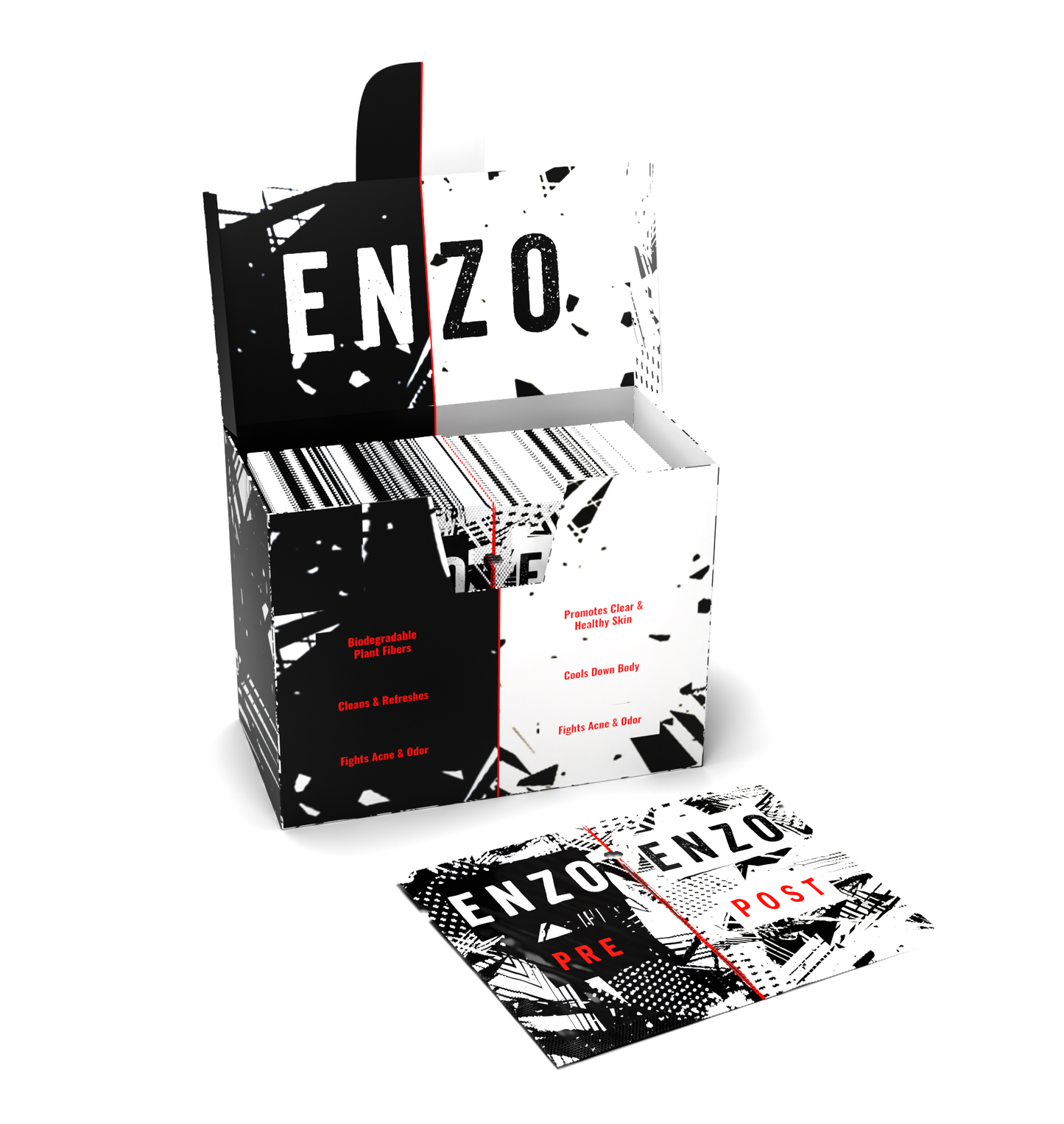 Enzo Super Wipes- 20 Single Use Sachets