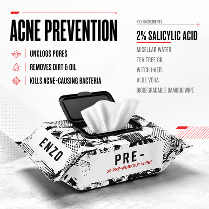 Face & Body Acne Wipes