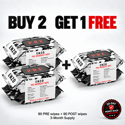 ACNE & ODOR KILLING Face & Body Acne Wipes