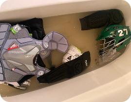Gear washing step 3