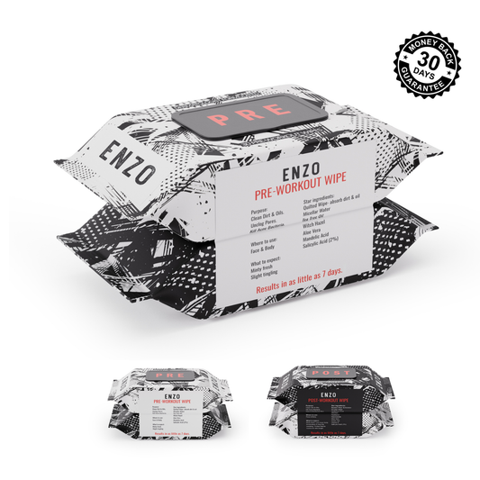 Enzo Face & Body Acne Wipes + Amazing Skincare